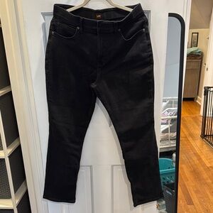 Lee Black Slim Jeans Classic Style - elastic waist